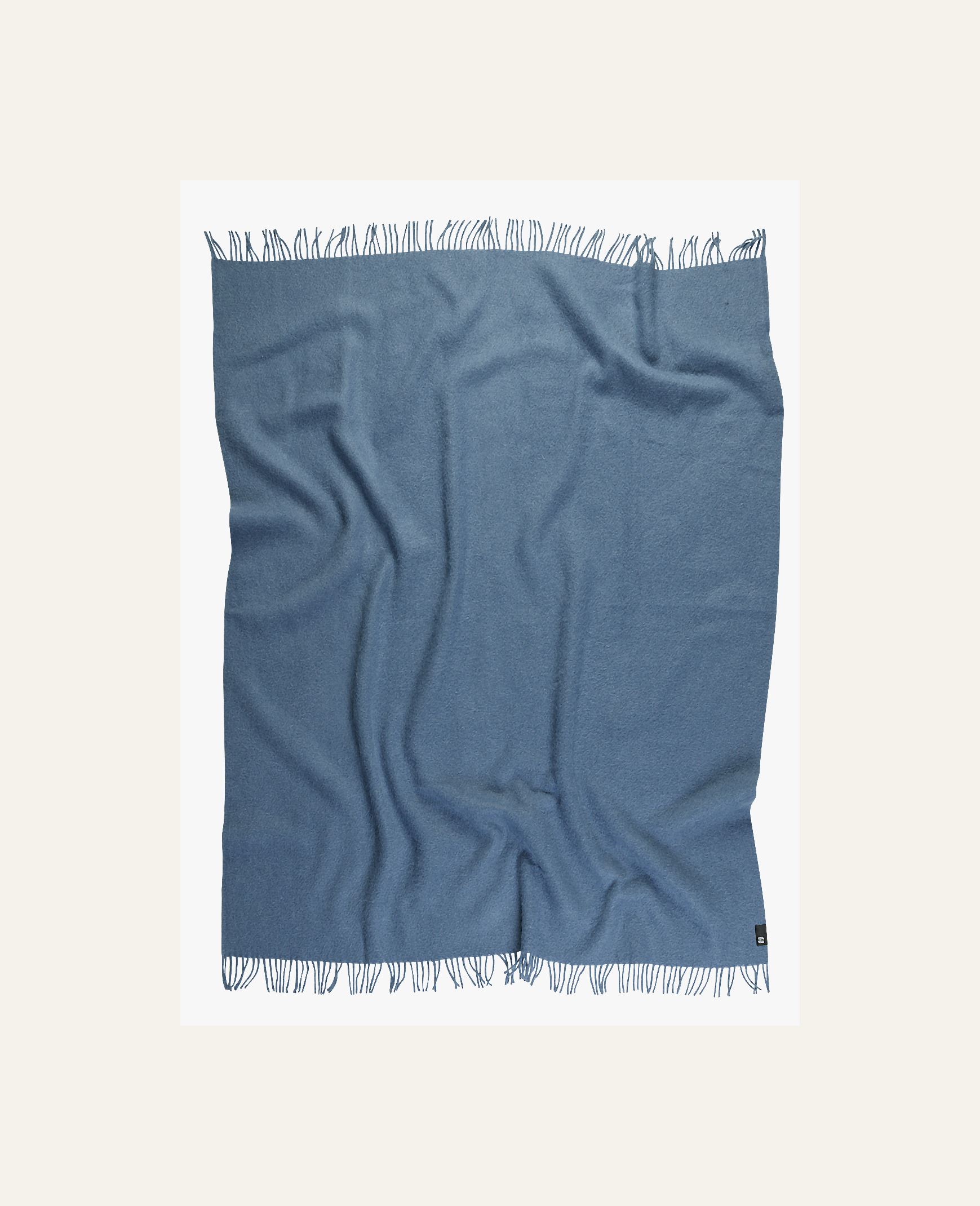 Ullpläd blå - 2