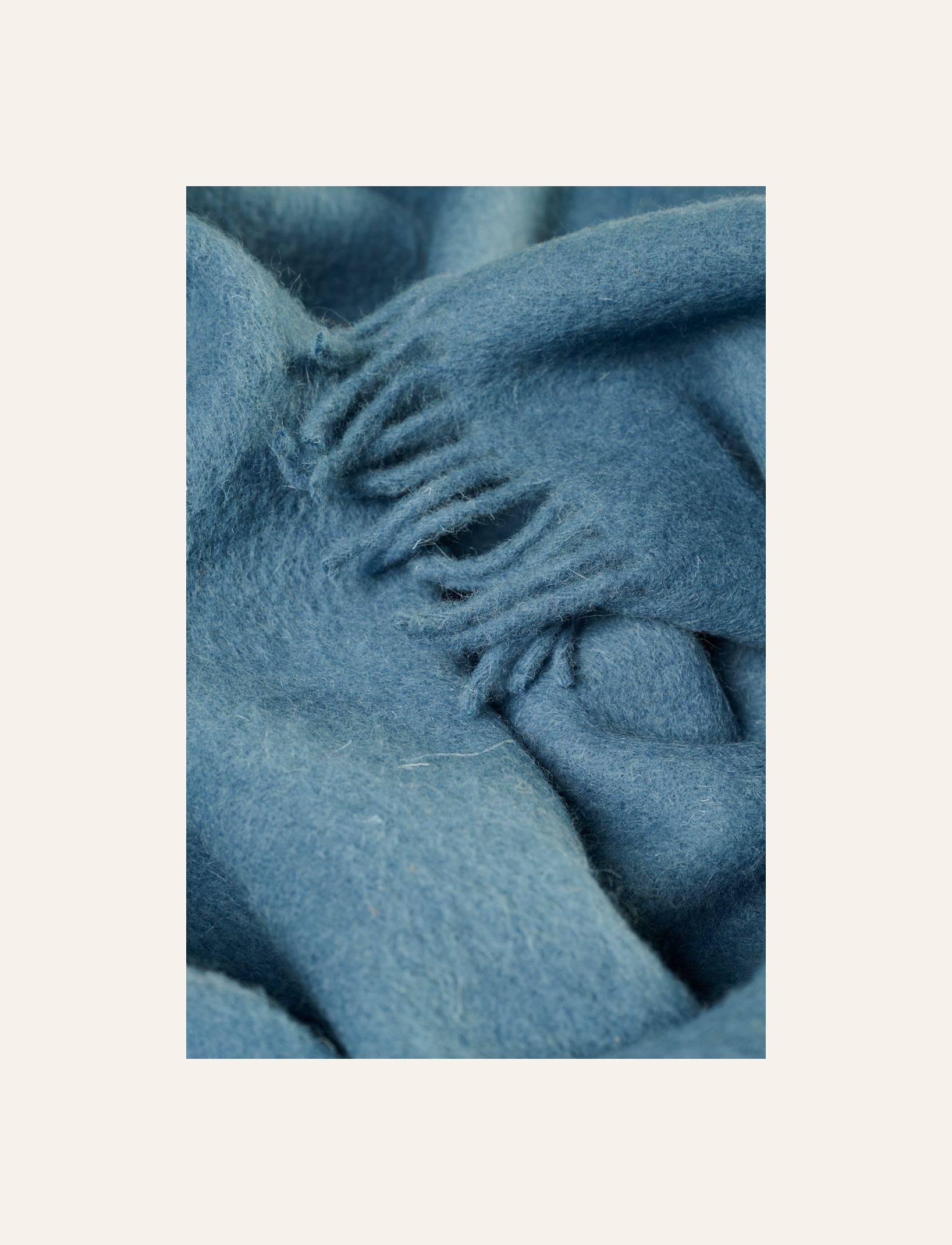 Ullpläd blå - 3