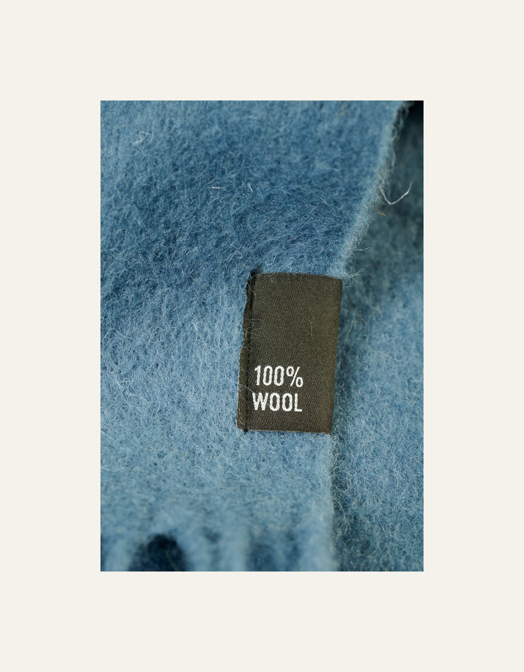 Ullpläd blå - 4