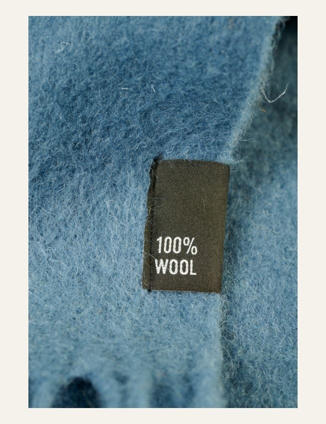 Ullpläd blå - 4