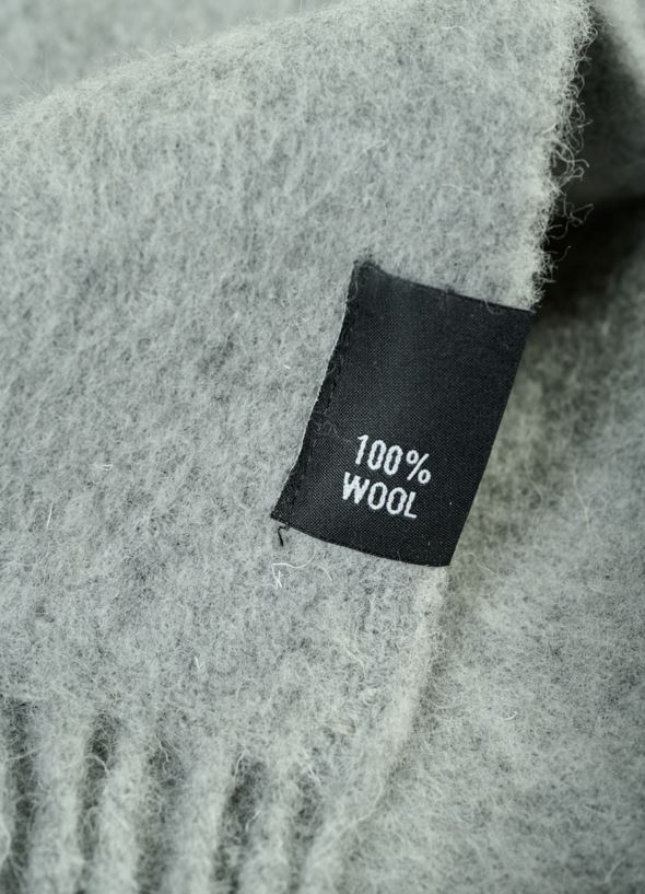Ullpläd grå - 3