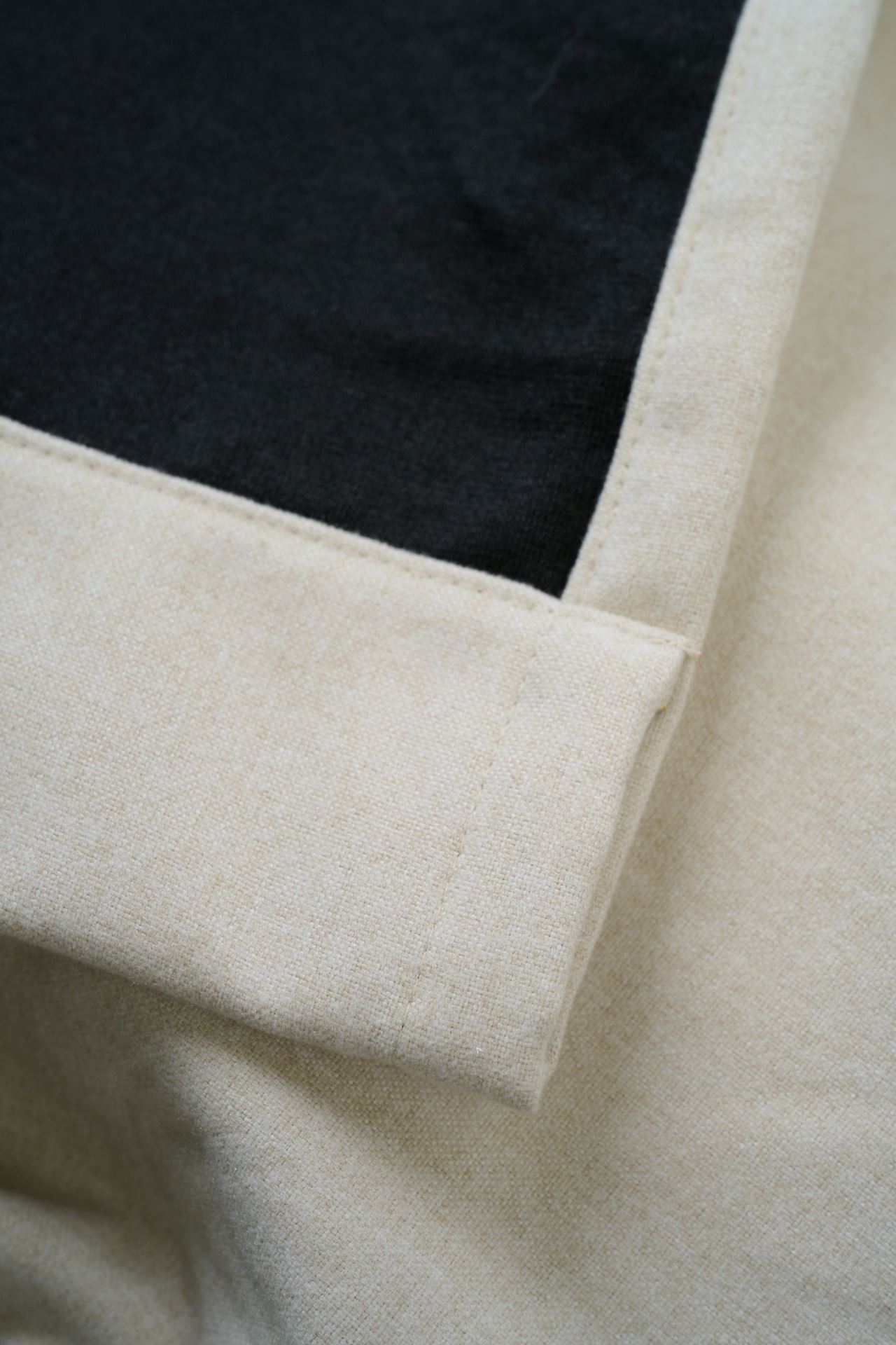 Ljusdämpande gardin beige - 3