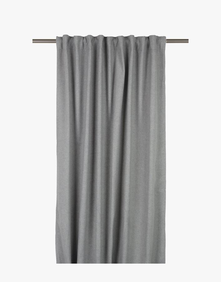Ljusdämpande gardin ljusgrå - 140x240cm 7cm ljusgrå - 1