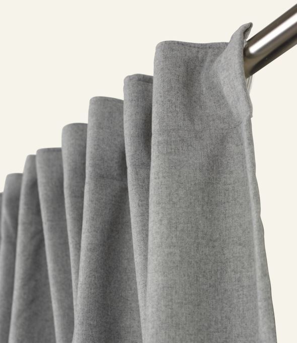 Ljusdämpande gardin ljusgrå - 6