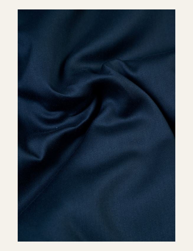 Påslakanset i egyptisk bomull satin dimblå - 2