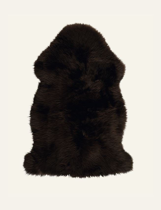 Fårskinn mörkbrun - 2