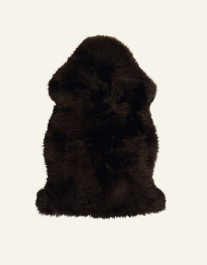 Fårskinn mörkbrun - 2