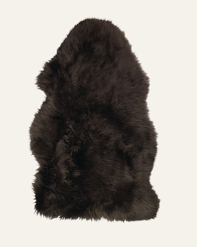 Fårskinn mörkbrun - 80 mörkbrun - 1