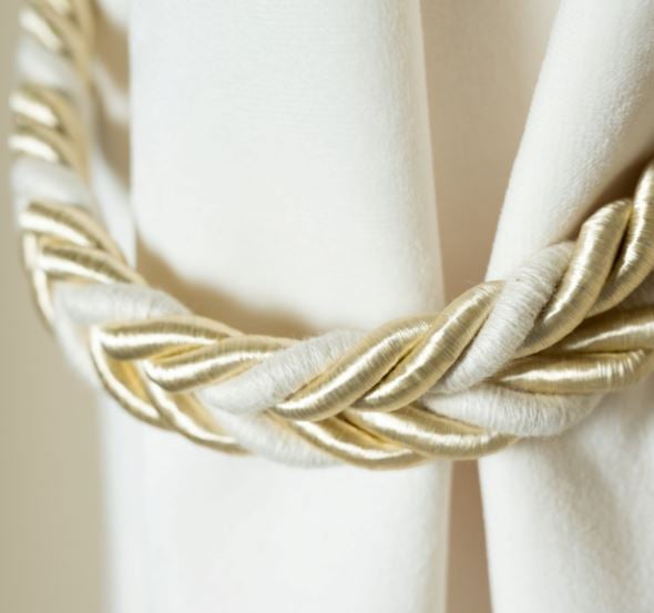 Gardinsnöre beige - 2