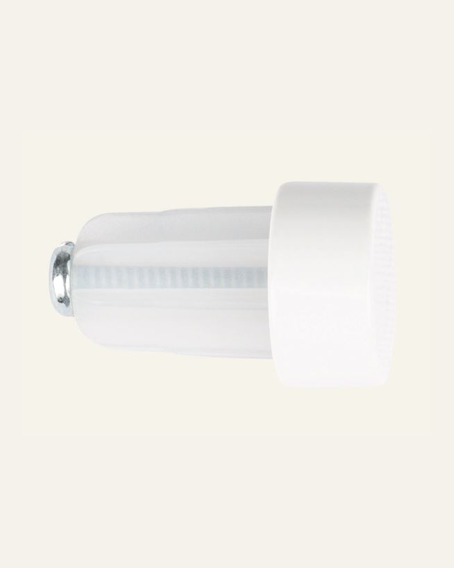 Gardinknopp, 2-pack vit - 22/25 mm vit - 1