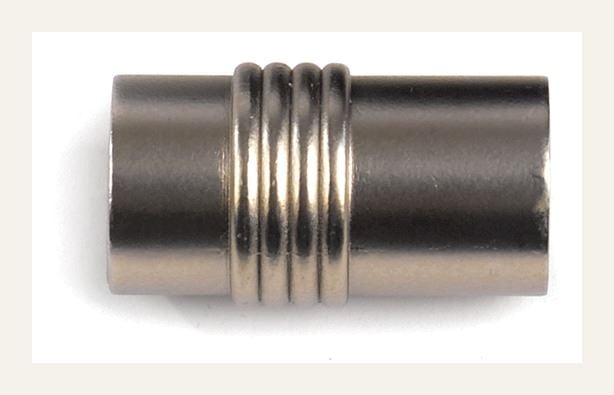 Gardinknopp, 2-pack stål - 2