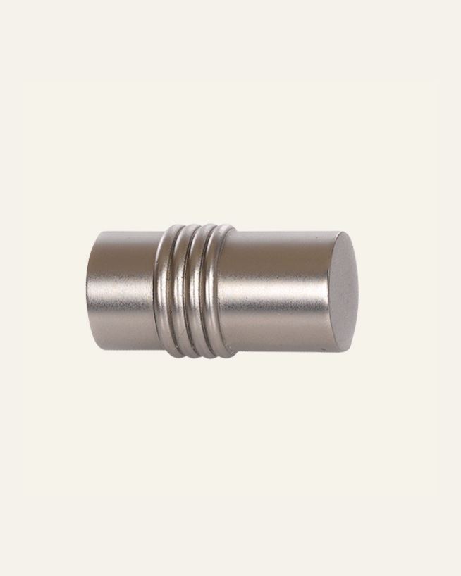 Gardinknopp, 2-pack stål - 16mm stål - 1