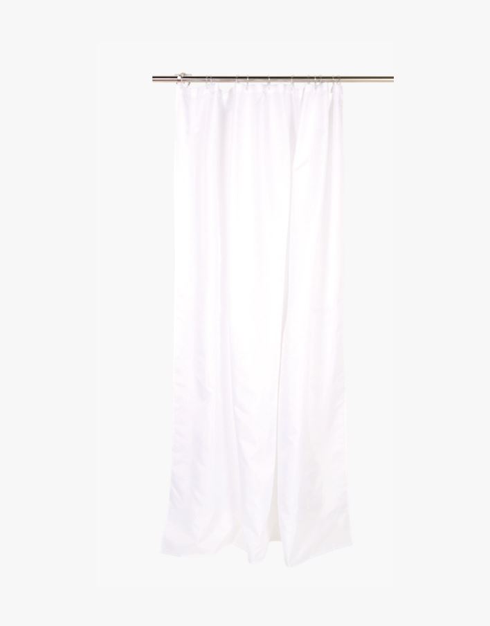Duschdraperi vit - 180x200 cm vit - 1