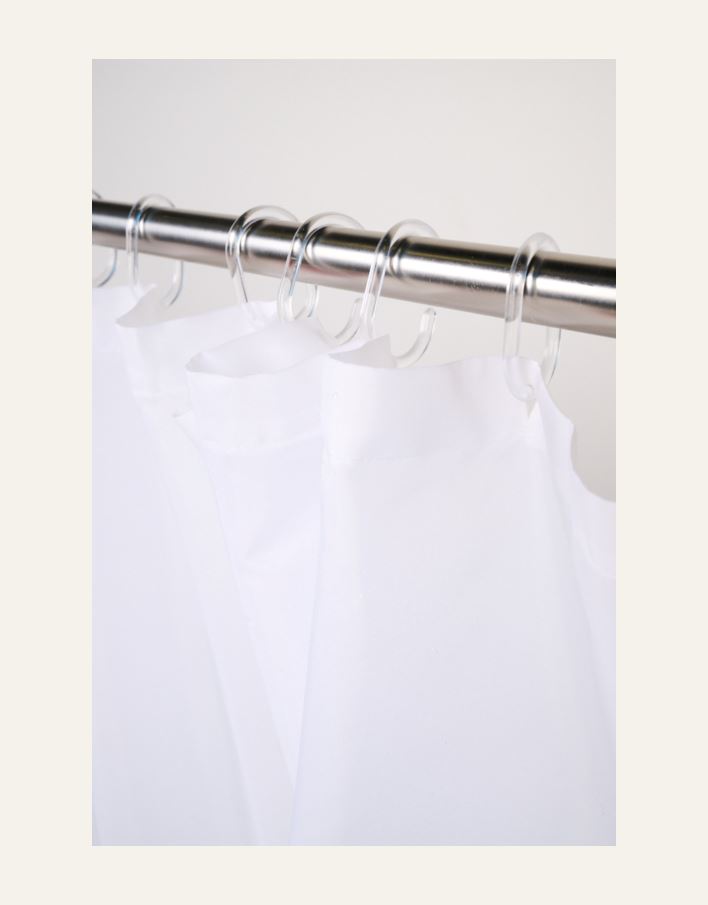 Duschdraperi vit - 3