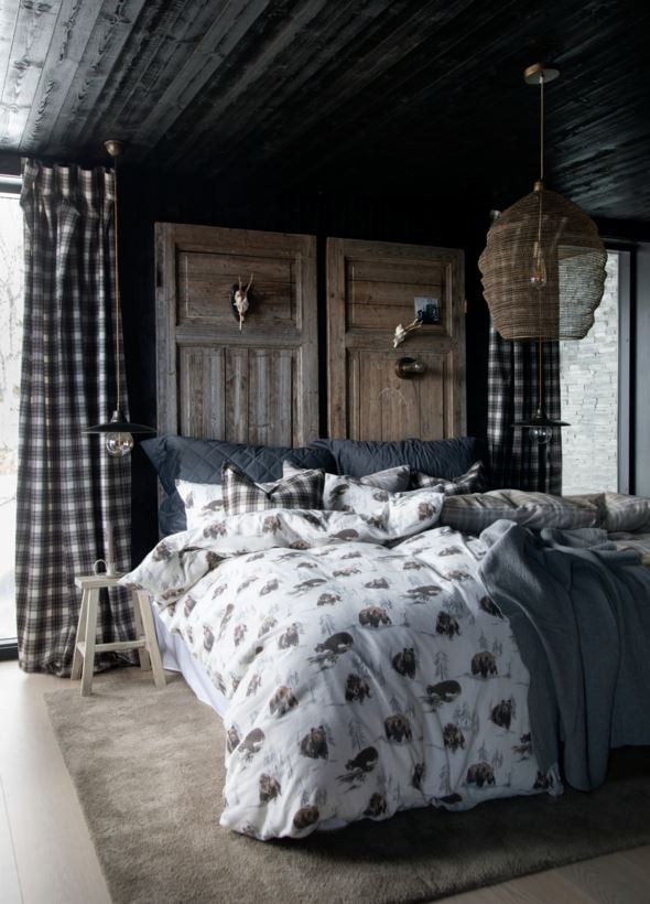 Gardin multi/brun - 2