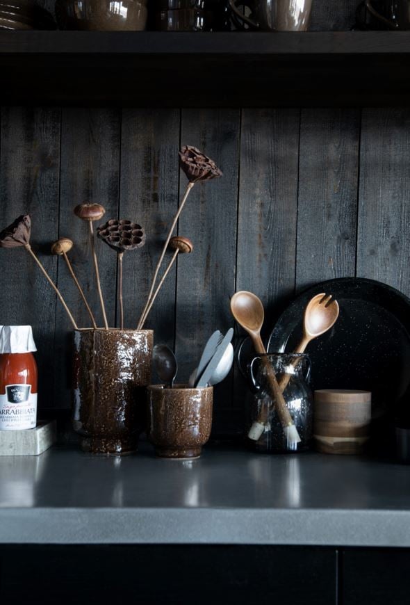 Salladsbestick brun - 4