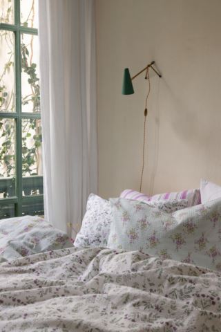 Premium Collection | Linnen Linnegardin Vit - 140x250 Cm