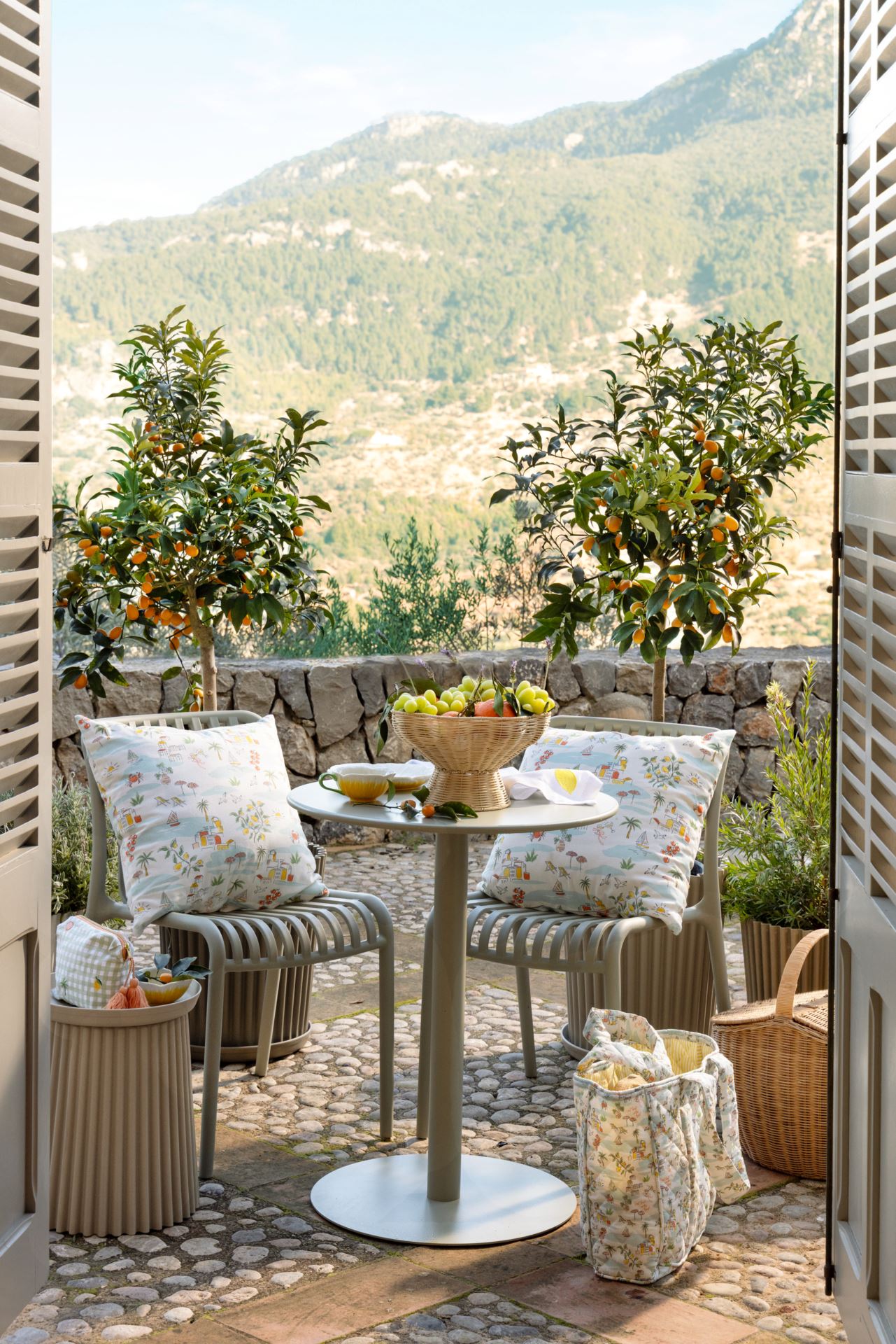 Trädgårdsbord grågön - 2