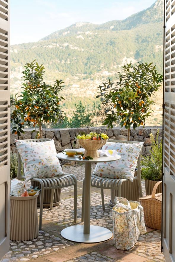 Trädgårdsbord grågön - 2