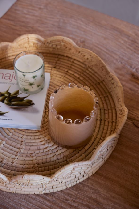 Värmeljushållare taupe - 2