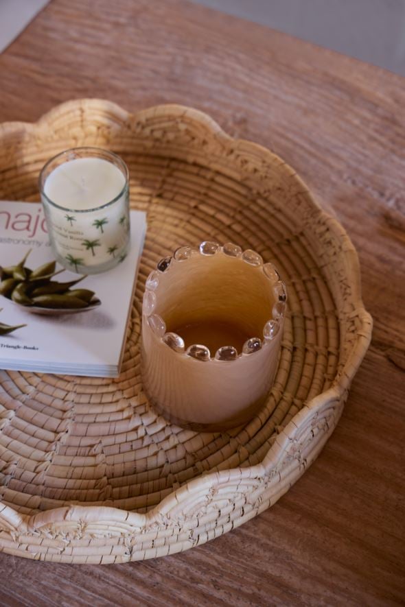 Värmeljushållare taupe - 2