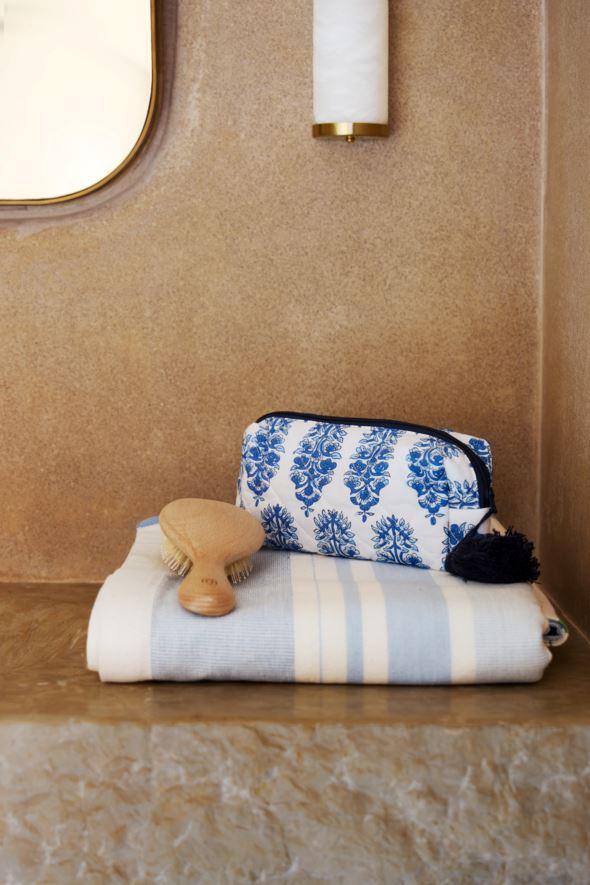 Liten neccessär blå - 2