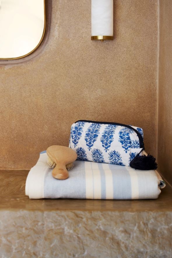 Liten neccessär blå - 2