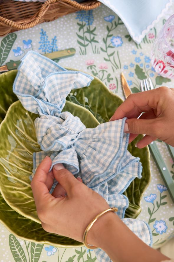 2-pack tygservett ljusblå - 2