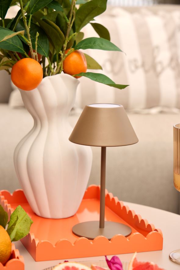 Batteridriven lampa brun - 6