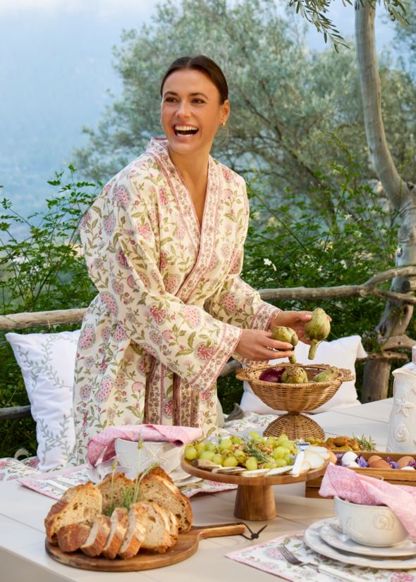 Kimono multi/rosa - 2