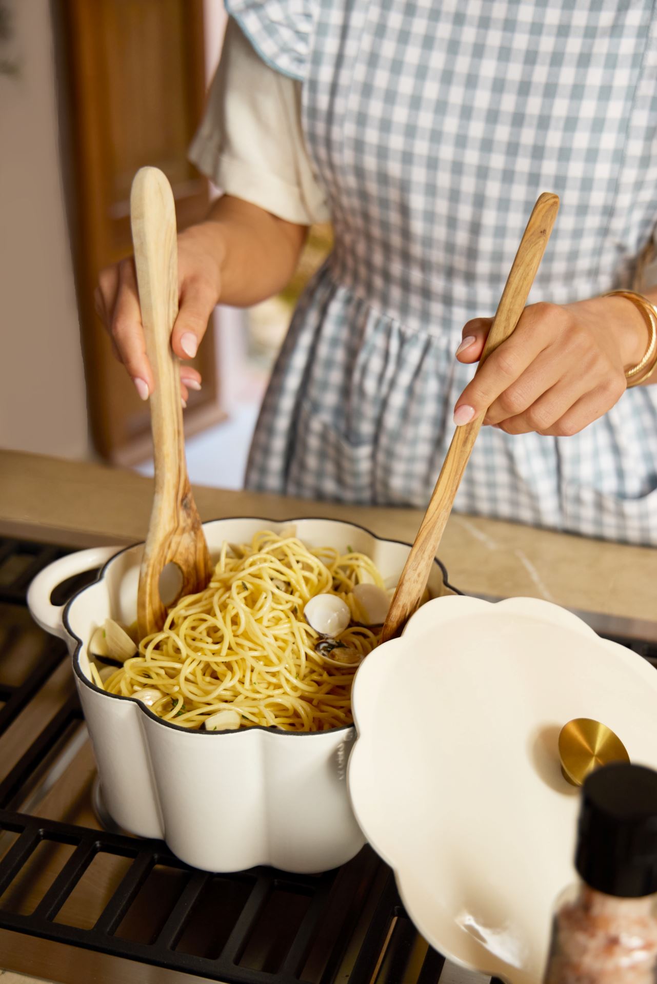 Gjutjärnsgryta rund creme - 3