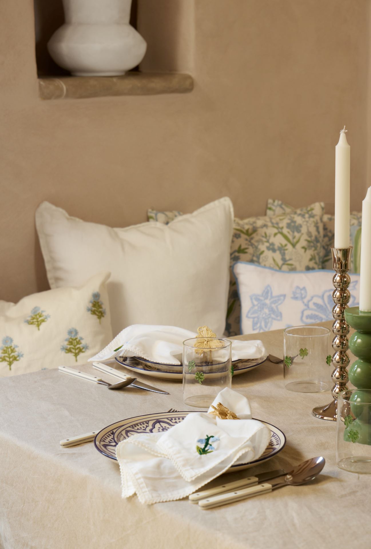 2-pack tygservetter vit - 3