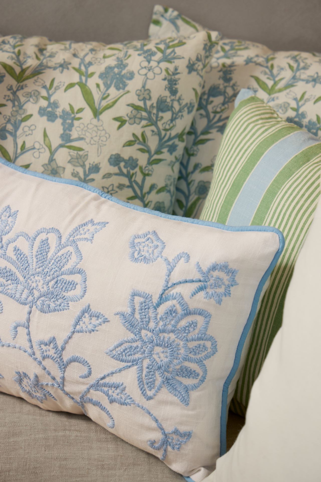 Kuddfodral multi/blå - 2