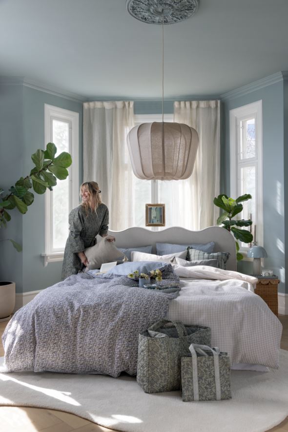 Påslakanset i bäckebölja multi/blå - 6