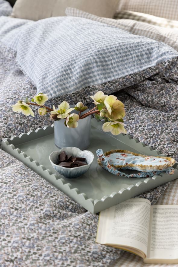 Påslakanset i bäckebölja multi/blå - 150x210 cm multi/blå - 1