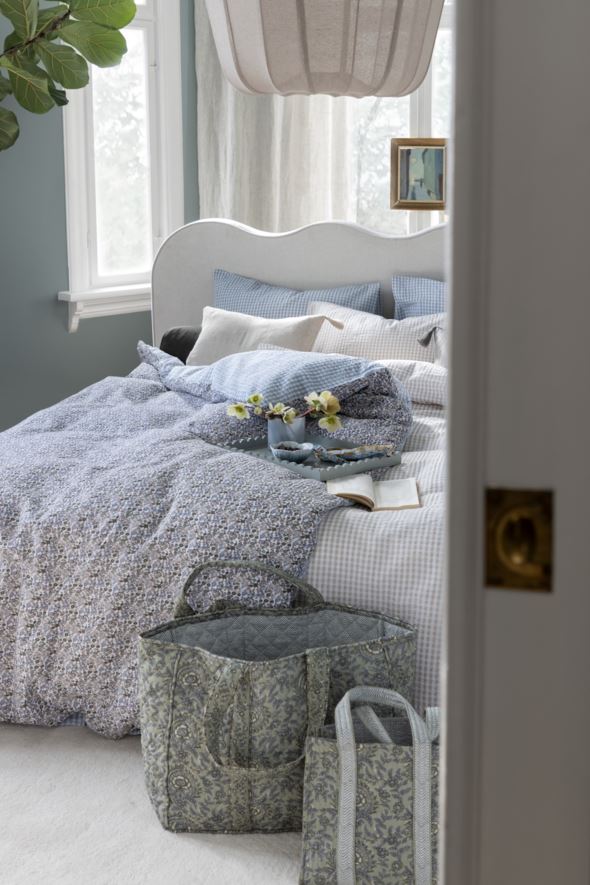 Påslakanset i bäckebölja multi/blå - 4