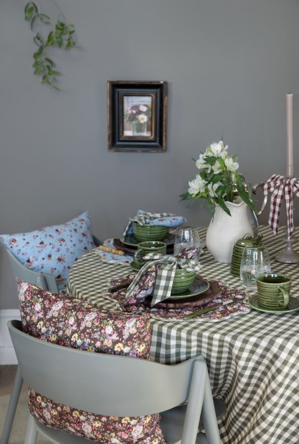 Prydnadskudde himmelsblå - 2