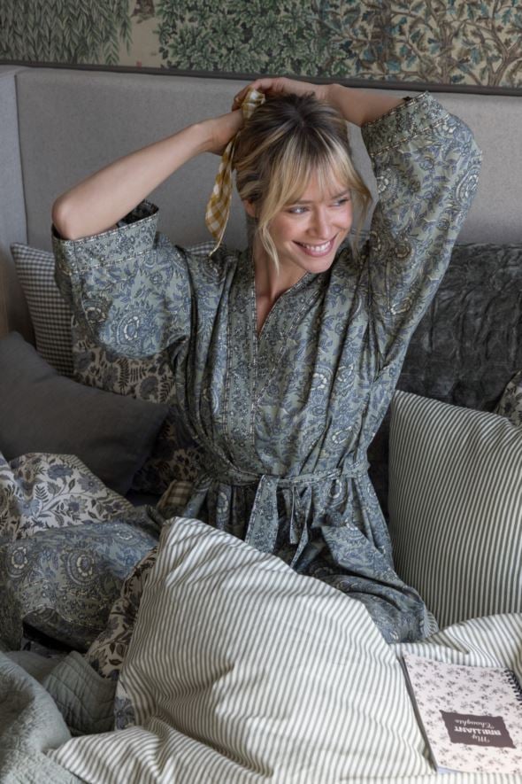 Kimono olivgrön - 3