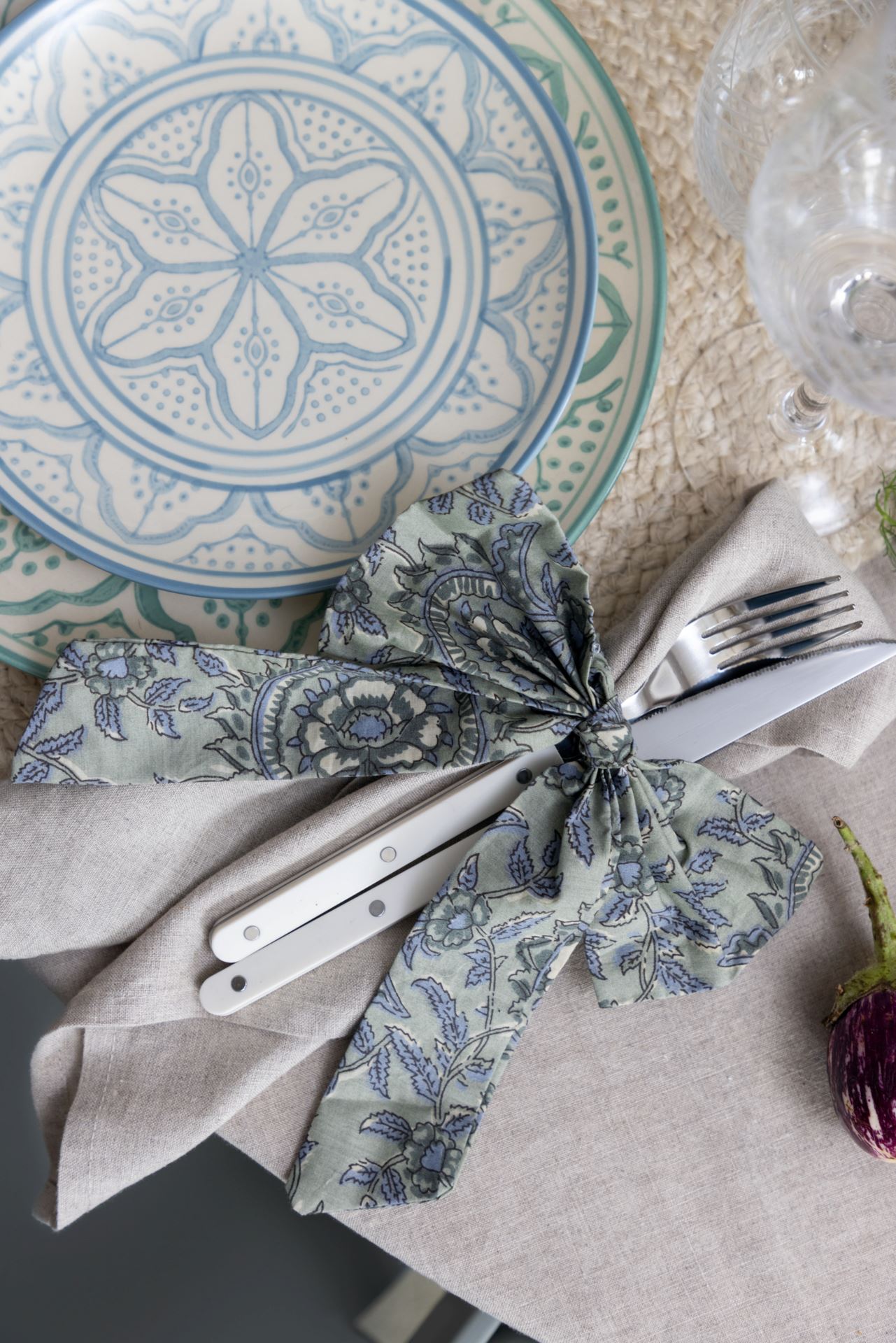 2-pack servettringar grön - 2