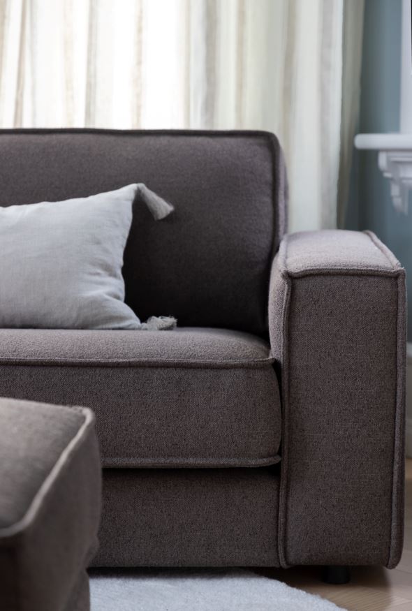 3-sits soffa brun - 3