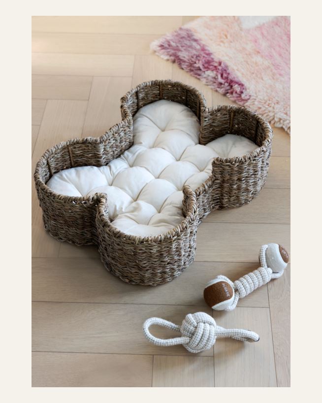 Hundbädd natur - 40x50x15 cm natur - 1