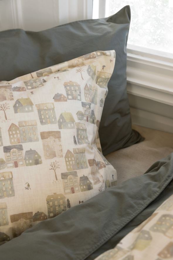 Påslakanset i percale multi - 2