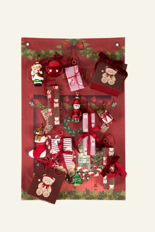 Adventskalender röd - 2
