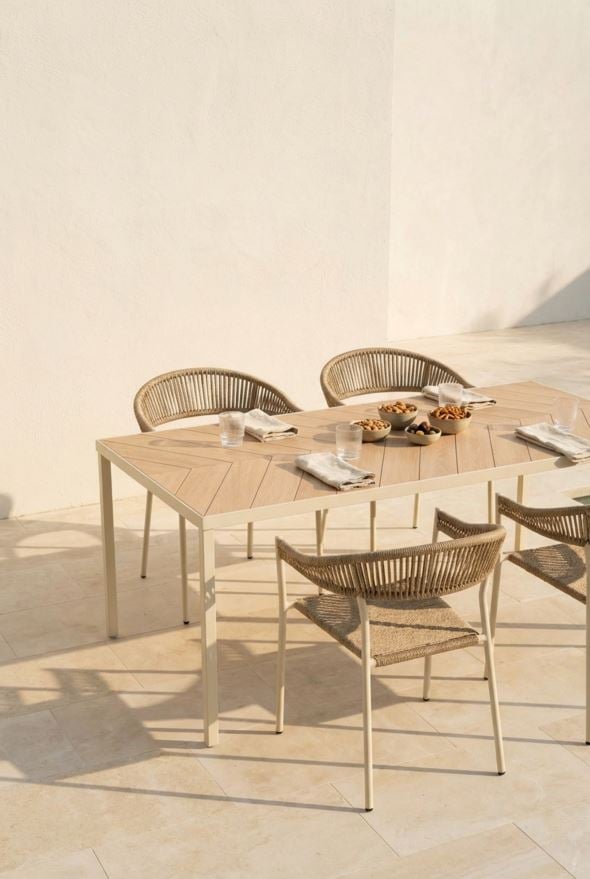 Trädgårdsbord natur - 2