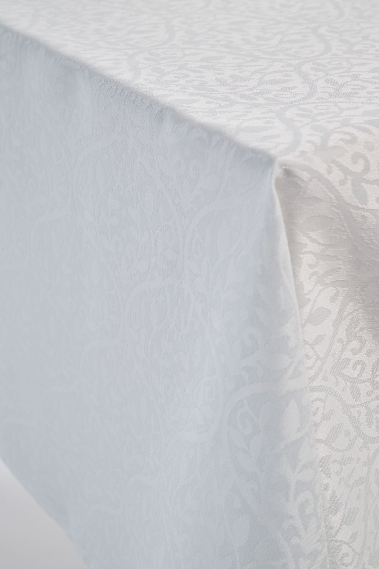 Jacquard duk vit - 4