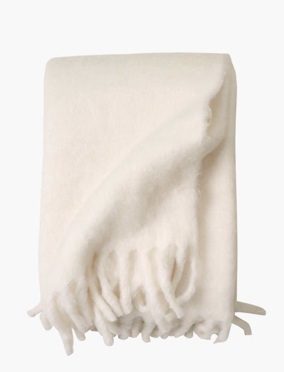 Pläd vit - 130x170 cm vit - 1