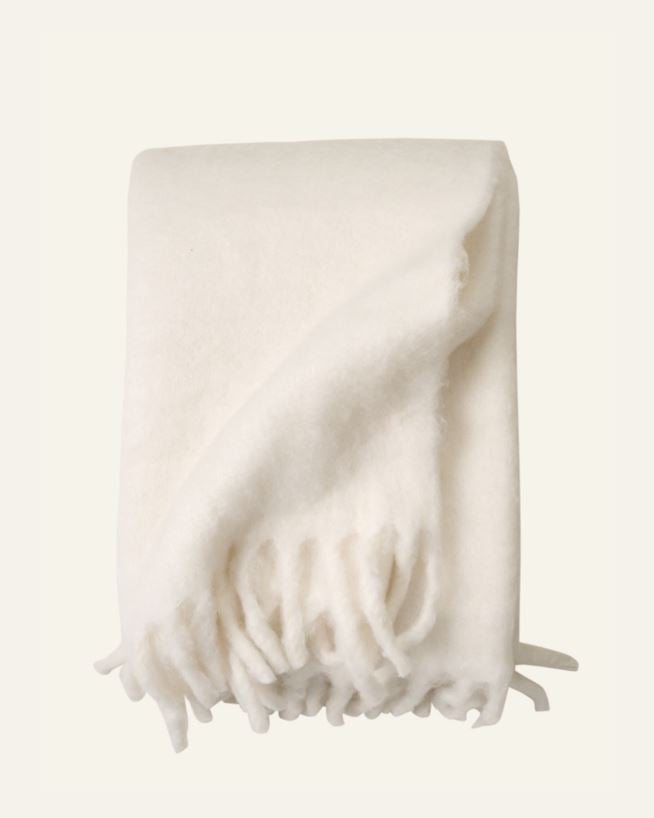 Pläd vit - 130x170 cm vit - 1