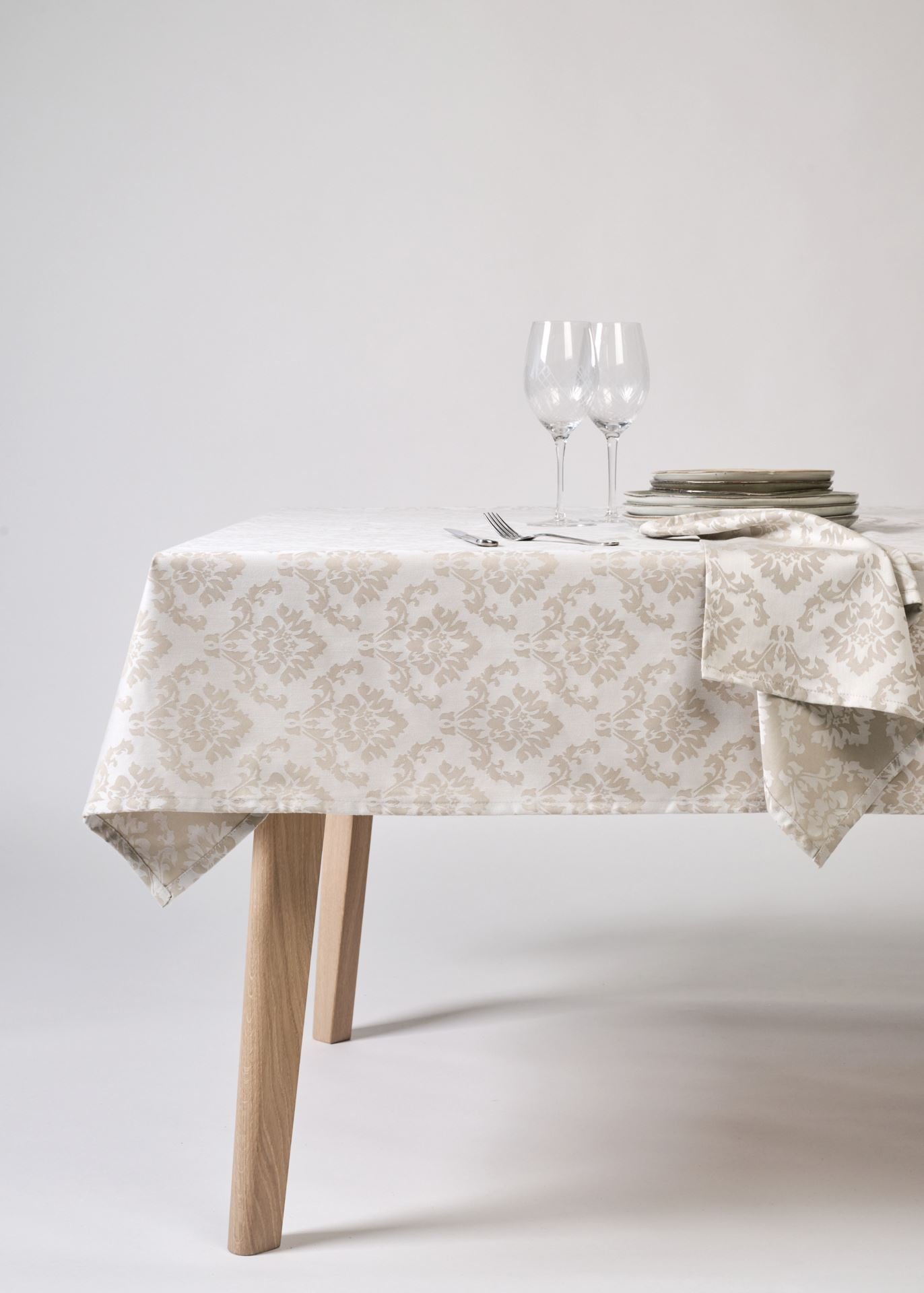 Avtorkningsbar duk beige - 140x250 cm beige - 1