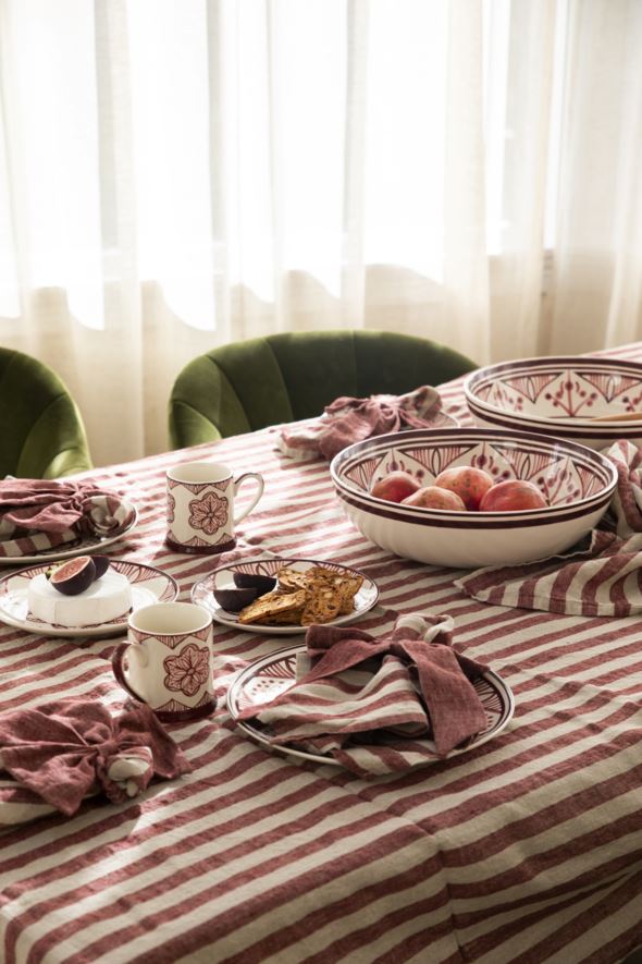 Linneduk mörkröd - 2