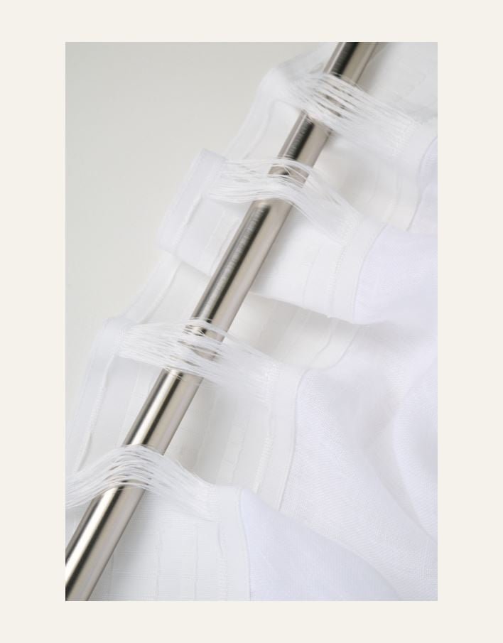 Extra bred linnegardin vit - 5